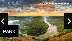 Noir template demo with Squares effect